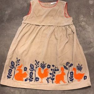 Mini Boden corduroy dress